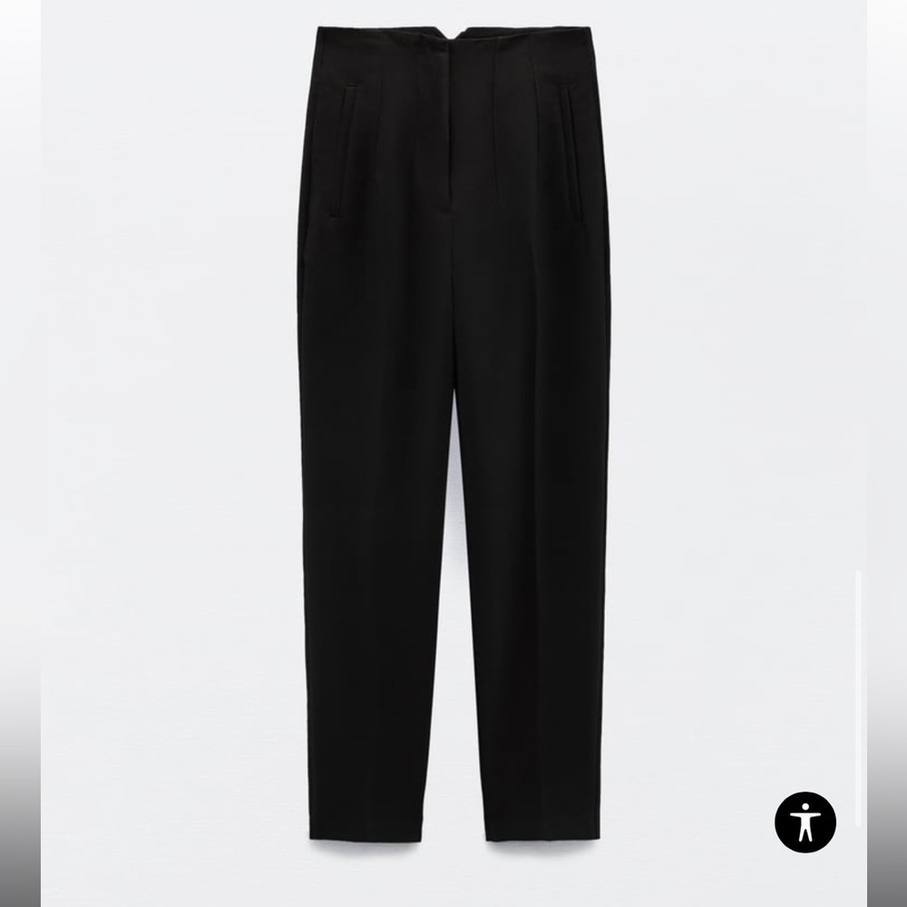 Zara Pants With A High Waist
